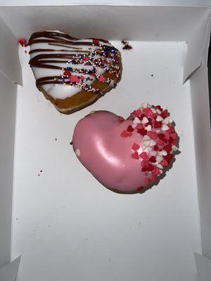 Valentine's Day donuts