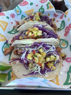 Local fish tacos