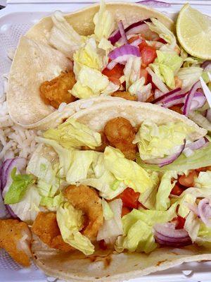 Amazing fish tacos!