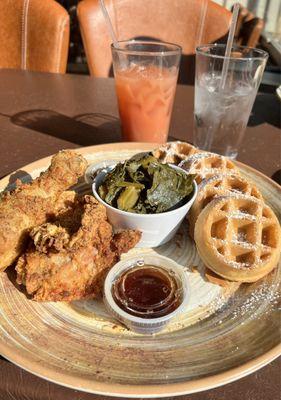 Chicken and waffles