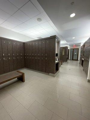 Women's locker room