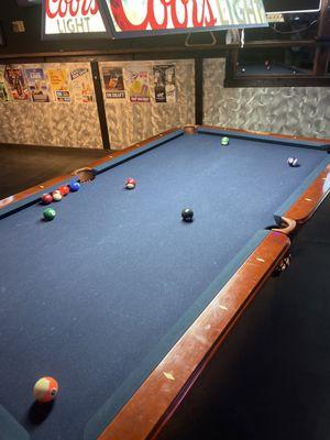 Great pool tables !!