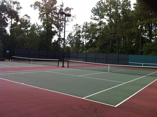 Tennis courts