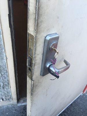 Commercial doors and business locksmith in Reno.