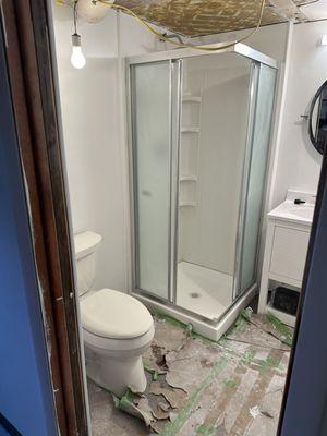 Basement  Bathroom renovation