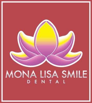 mona lisa smile dental logo