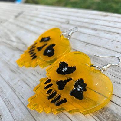 Epoxy earrings, 2 for 25 mix and match!!