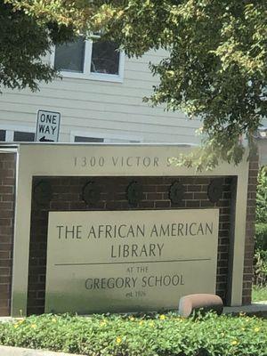 Library Signage