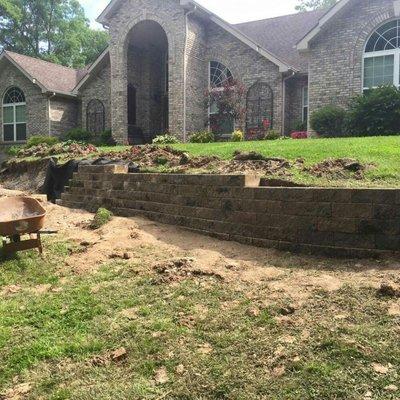 Retaining wall