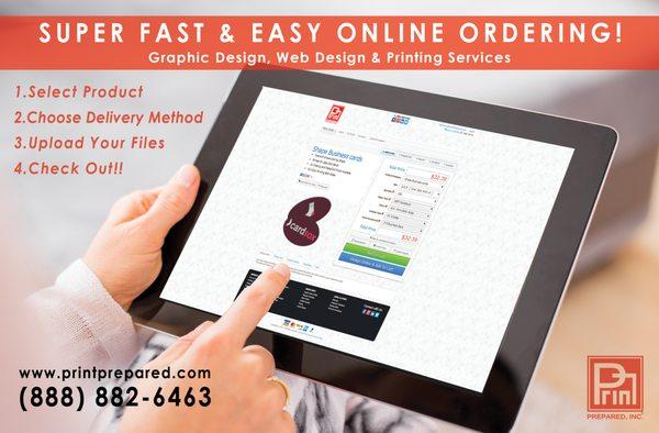 Easy online ordering