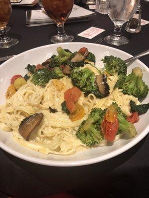 Vegetarian pasta dish