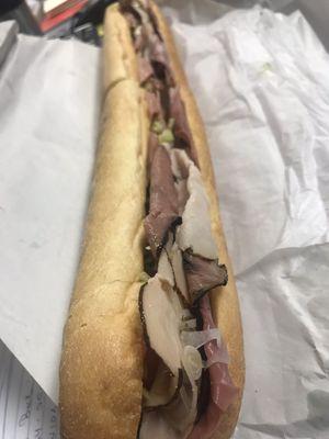 Whole Jewish Hoagie.