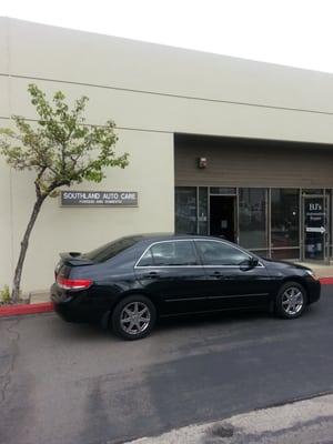 Looking for a good mechanic? Try Southland Auto Care.  Fred's been taking care of my accord.