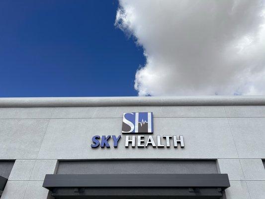 Sky Health North Las Vegas Clinic Front View.