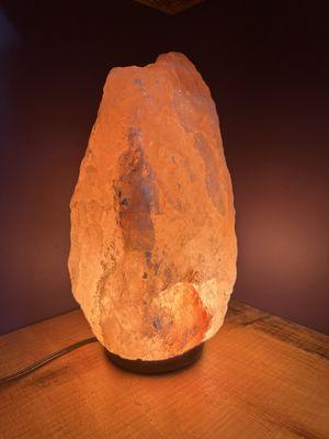 We got a salt lamp for our mother.