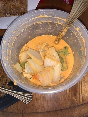 Some "yellow curry"