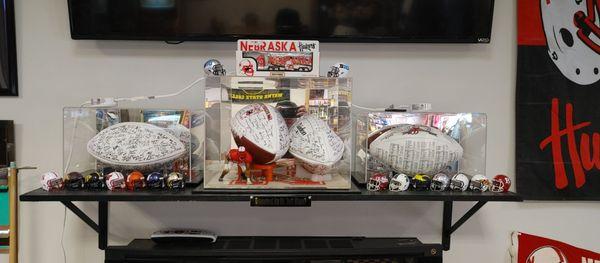 Nebraska sports memorbilia