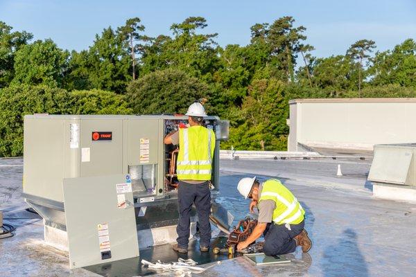 Commercial HVAC at Tanger Outlets