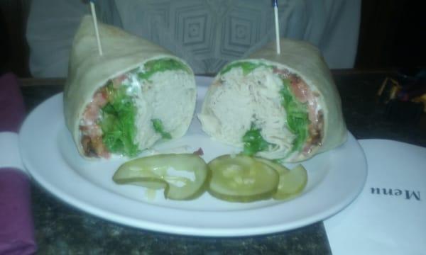 Turkey club wrap