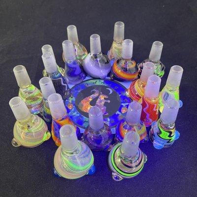 Unique glass products from local artists and beyond!