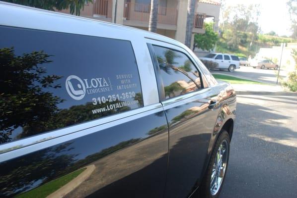 The limo that supposedly cost more than a hummer limo. "Godfather"