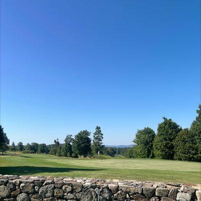 View of 18th green