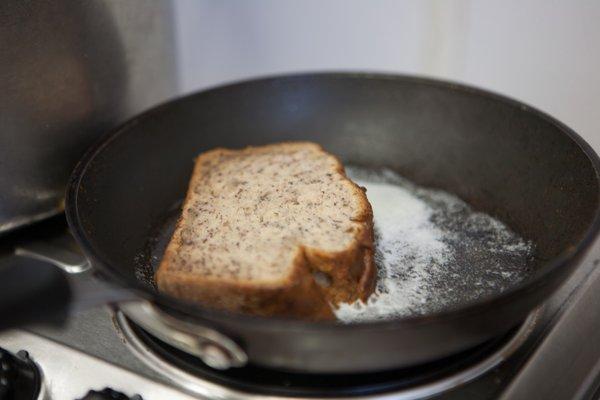 Grilled Banana Bread! Yum