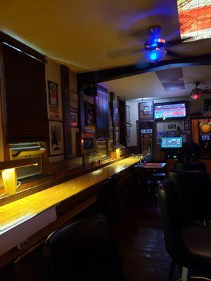 Vintage classic shuffleboard