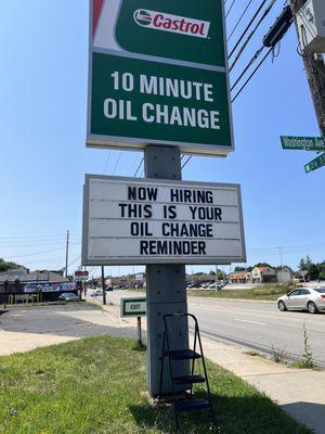 Oil Change Near Me, Erie 10 minute oil change