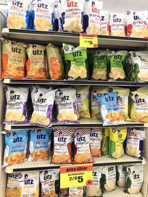 So glad to hear Utz is going to be sold here now.