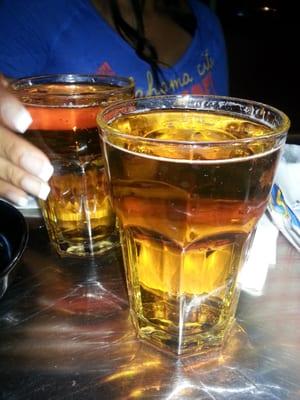 Fire fly & angry orchard drink