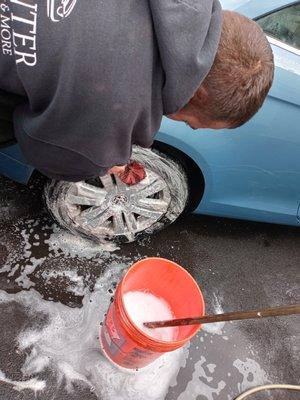 Come to the car wash!