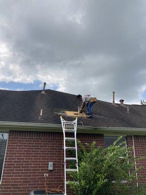 Roof repair