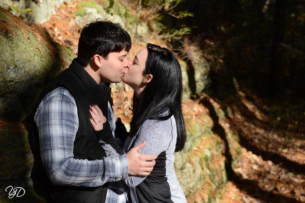 Steve and Kim's surprise engagement at Mohonk