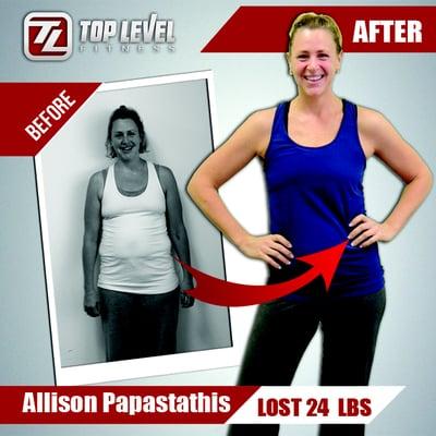 Allison Papastathis' transformation