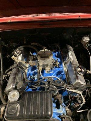 Rebuilt engine 64 Ford Galaxie