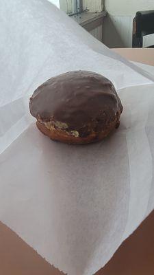 Bavarian cream donut