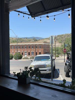 View of the forested Pinal Mountains!