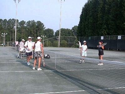 Clay courts