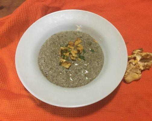 Mushroom soup, with or w/o cream