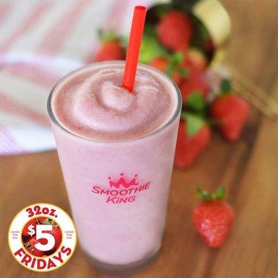 All Medium Smoothies are just $5 on Fridays