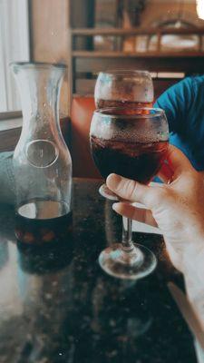 Carafe of sangria