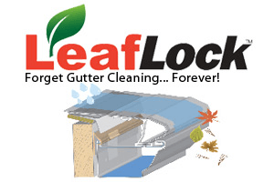 No more climbing ladders & no more cleaning gutters! Protect your gutters with Leaflock!