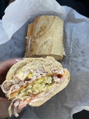 Turkey sandwich