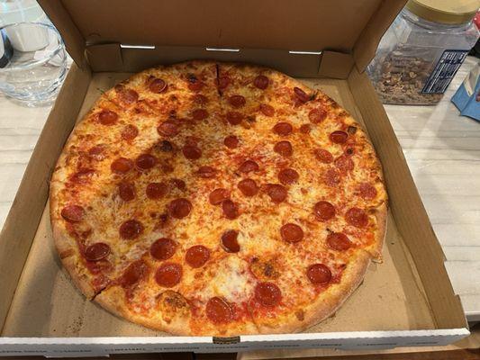 Pepperoni pizza