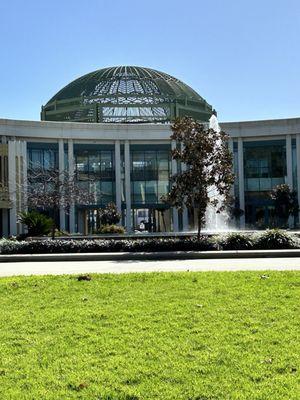 City hall fountain