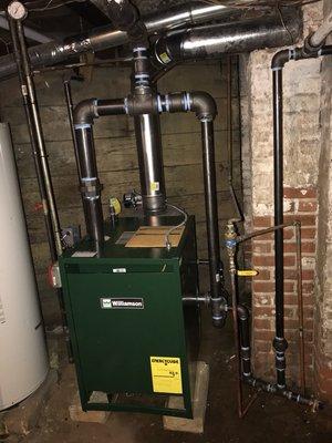 New Steam Boiler (Oil to Gas Conversion)