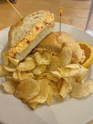 Pimento cheese sandwich