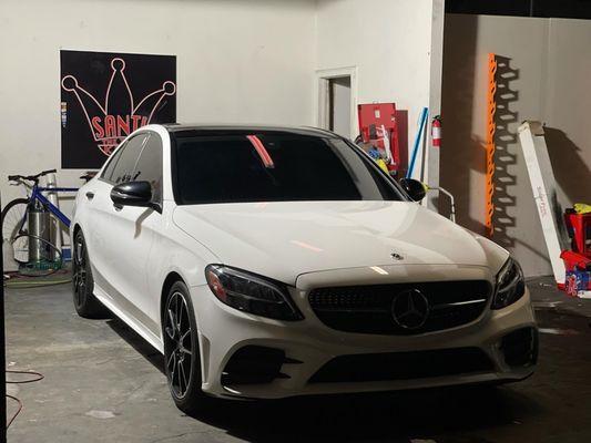 Santi The Tint King did it again 3M ceramic tint all around