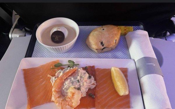 Food and salmon!